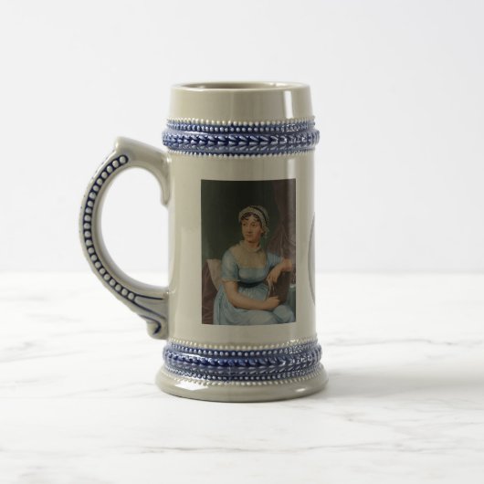 Tasse mit Jane Austen Zitat (Links)