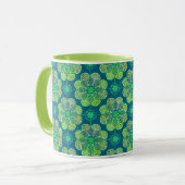 Tasse mit Kacheldesign (Vorderseite Links)