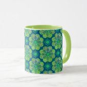 Tasse mit Kacheldesign (VorderseiteRechts)