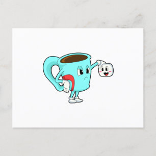 Tasse mit Kaffee.PNG Postkarte