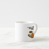 Tasse mit Kaffee- und Toastillustration (Vorderseite Rechts)