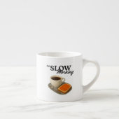 Tasse mit Kaffee- und Toastillustration (Rechts)