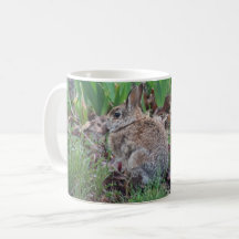 Tasse mit Kaninchen