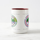 Tasse mit Kanufahrten (Mittel)