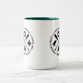 Tasse mit Kanufahrten über Paddeln (Mittel)