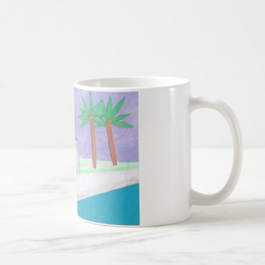 Tasse mit Karibik (Rechts)