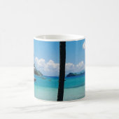 Tasse mit karibischer Szene (Mittel)