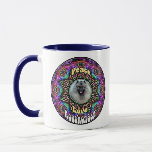 Tasse mit Kees in mandala (Links)