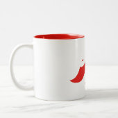 Tasse mit klassischem Pezband Swashlogo (Links)