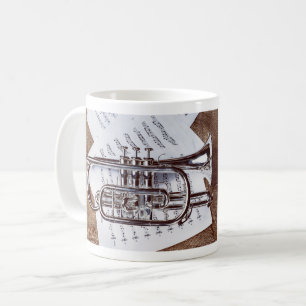 Tasse mit Kornetaufnahme
