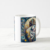 Tasse mit Kunst der Wiener Secession (VorderseiteRechts)
