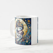 Tasse mit Kunst der Wiener Secession (Vorderseite Links)