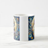 Tasse mit Kunst der Wiener Secession (Mittel)