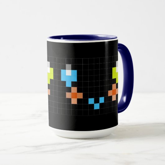 Tasse mit Lächeln (VorderseiteRechts)