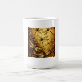 Tasse mit Libelle 