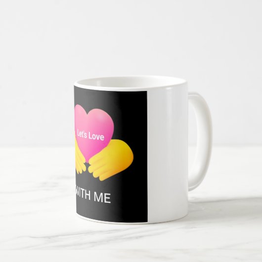 TASSE MIT LIEBE (VorderseiteRechts)