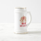 Tasse mit Liebe, Händchen und Kaffee - Angebot (VorderseiteRechts)