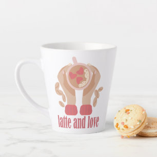 Tasse mit Liebe, Händchen und Kaffee - Angebot