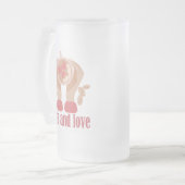 Tasse mit Liebe, Händchen und Kaffee - Angebot (Vorderseite Links)