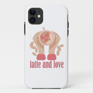 Tasse mit Liebe, Händchen und Kaffee - Angebot Case-Mate iPhone Hülle