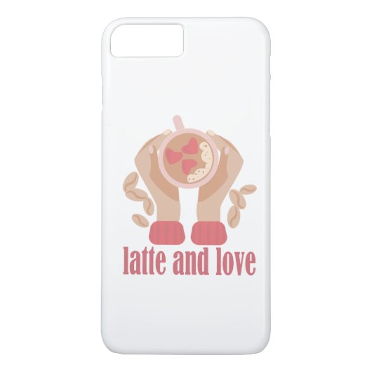 Tasse mit Liebe, Händchen und Kaffee - Angebot Case-Mate iPhone Hülle (Rückseite)