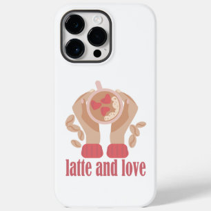 Tasse mit Liebe, Händchen und Kaffee - Angebot Case-Mate iPhone 14 Pro Max Hülle