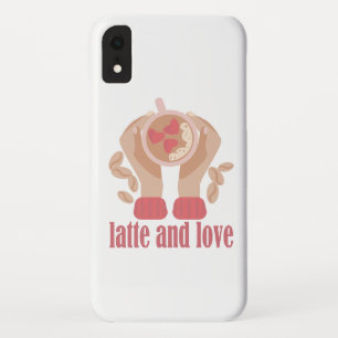 Tasse mit Liebe, Händchen und Kaffee - Angebot Case-Mate iPhone Hülle