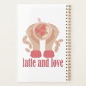 Tasse mit Liebe, Händchen und Kaffee - Angebot Planer (Rückseite)