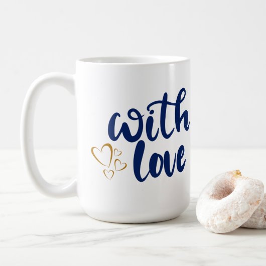Tasse mit Liebe|Kaffee-Tasse|Geschenk |Muttertag d (Mit Donut)
