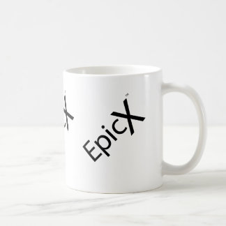 Tasse mit Logo EpicX Text-3 kippte 45 verlassen