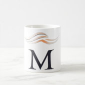 Tasse mit Logobuchstabe "M" (Mittel)