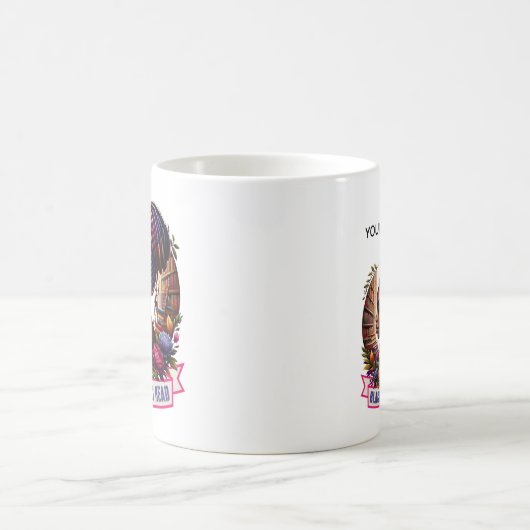 Tasse mit Logos für Schwarze Mädchen | Buchen Sie  (Mittel)