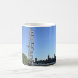 Tasse mit London Eye Ferris Wheel