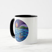 Tasse mit Loon. (Vorderseite Links)