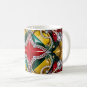 Tasse mit Los Angeles Colors Design (VorderseiteRechts)
