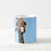 Tasse mit lustiger Giraffe (Mittel)