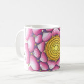 Tasse mit Mandala Design (Vorderseite Links)