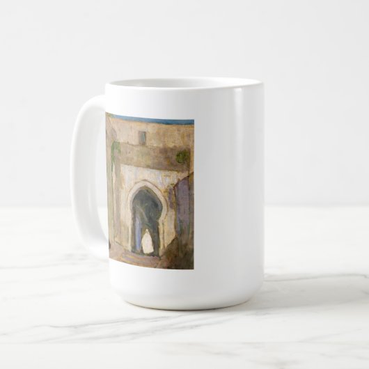 Tasse mit marokkanischer Tradition (Vorderseite Links)