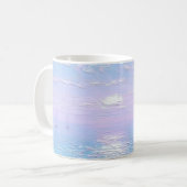 Tasse mit Meereslandschaftsdruck (Vorderseite Links)