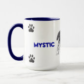Tasse mit Mischzuchthund (Links)