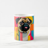 Tasse mit Mops-Design (Mittel)