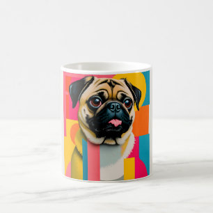 Tasse mit Mops-Design