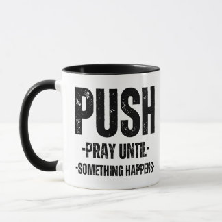 Tasse mit motivierend Zitat