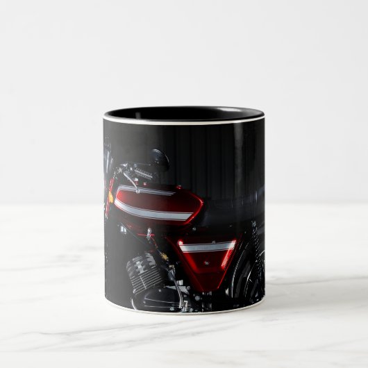 Tasse mit Motorrad (Mittel)