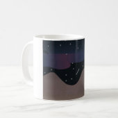 Tasse mit nächtlicher Bergwelt (Vorderseite Links)