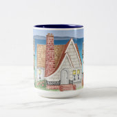 Tasse mit Nice Blick Zuhause am Strand (Mittel)