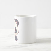 Tasse mit niedlichem Cartoon-Stil Kawaii Babypanda (Mittel)