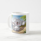 Tasse mit Niedlichem Koala (Vorderseite Links)