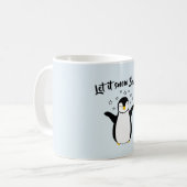 Tasse mit niedlichem Penguin Baby (Vorderseite Links)