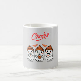 Tasse mit Niedlichen Ghost Designs: Magie in jeder